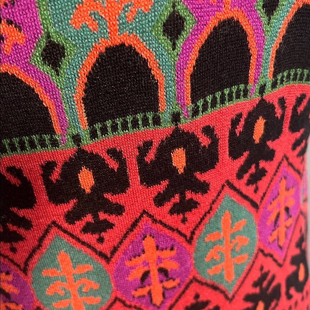 Peruvian Connection Multicolored Sweater Dress - image 2